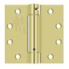 Deltana Spring Hinge Bright Brass 4.5"X4.5", (DSH45U3)