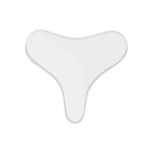 JOCXZI Dekolleté Pads - Dekoltee Pads Antifalten,Anti Falten Pads,Anti Falten Pflaster,Dekolleté Pads Antifalten,Halsfalten Pads,Wiederverwendbare Silikonpads gegen Brustfalten（transparent）