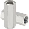 20 PCS Long Rod Nuts,Hex Coupling Nuts Fasteners,Hex & Machine Sleeve Nuts (M8*27mm)