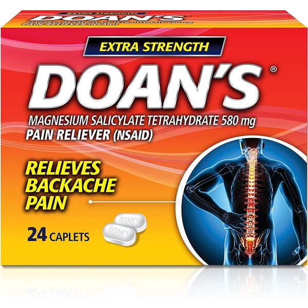 Doans Extra Strength Pills 24-Count (3-Pack)