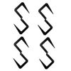 Lantern Hooks, S-shaped Hooks, Camping Hooks, Outdoor, Camping Equipment, Hanging (4)