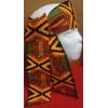 Kente Orange Headband/Neckt