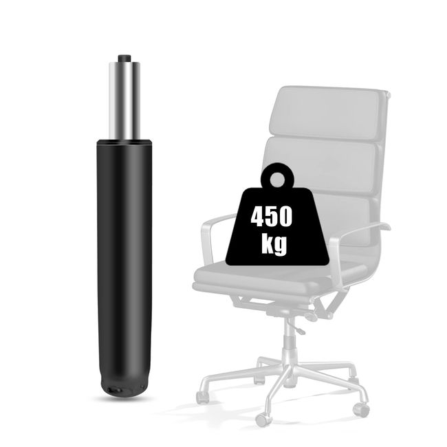 Omyoffice OA Chair Gas Cylinder, Cylinder, Office Chair Lifting Column 1092.7 lbs (450 kg) (Short Size), Gaming Chair Gas Cylinder Replacement, Adjustable Height Chair Gas Cylinder for Various Swivel