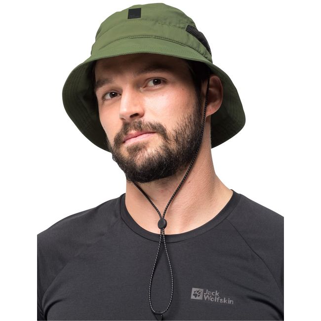 Jack Wolfskin Vent Bucket HAT Sonnenhut, Greenwood, M