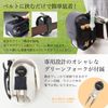 Zesty Golf Ball Case, Functional Player Golf Ball Pouch Golf Equipment Green Fork (Brown, Regular)