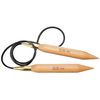 KnitPro KP35350 100 cm x 20 mm Basix Fixed Circular Needles, Birch Beige