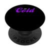 Purple Ice Cold Purple Graphic PopSockets Adhesive PopGrip