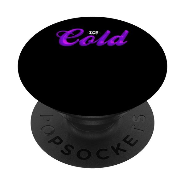 Purple Ice Cold Purple Graphic PopSockets Adhesive PopGrip