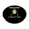 Funny Garlic Bread - Garlic bread is calling PopSockets Swappable PopGrip
