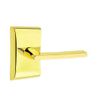 Emtek Passage Set, Neos Rosette, Helios Lever, Satin Nickel, RH
