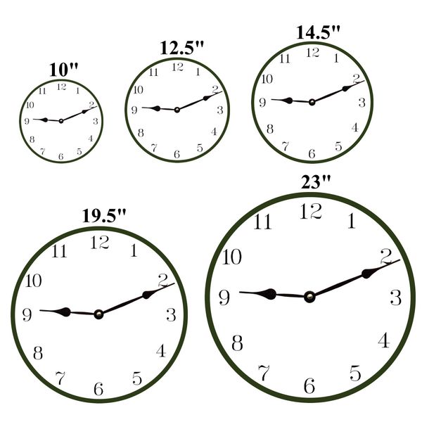 M. Dallas Co French Welcome Clock (14.5")