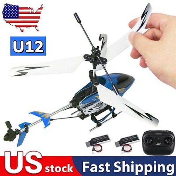 Cheerwing RC Helicopter U12 Remote Control Helicopter Toys Gifts w/ 2 Batteries