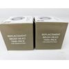 4-Pack Sensitive Replacement Facial Brush Heads For Clarisonic Mia NEW OPEN BOX