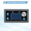sourcing map Gray Motor Speed Controller, DC 5-30V Forward Reverse Motor Controller Delay Time Angle Speed Adjustable Stepper DC Encoder Control Module with HD Display Suit
