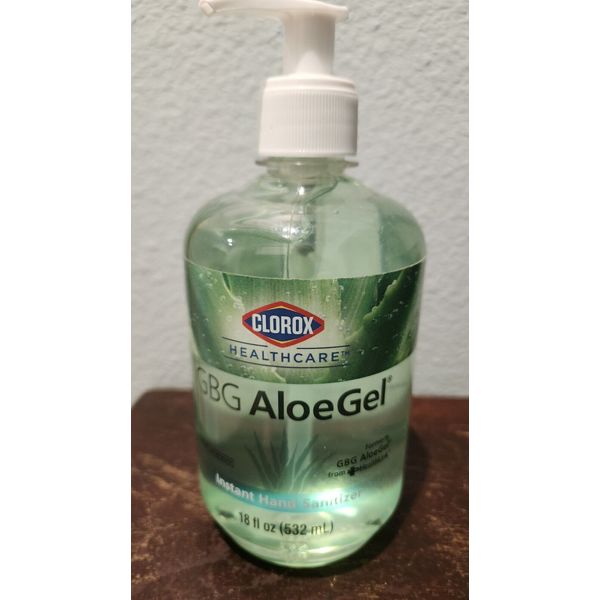 Clorox Healthcare GBG Aloe Gel Instant Hand Sanitizer 18 fl oz/532 ml