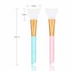 Super Soft Silicone Face Cleanser Brush and Silicone Face Mask Brushes Bundle