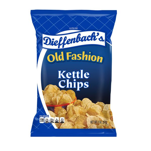 Dieffenbach's Old Fashion Kettle Chips (4 Bags)