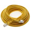 1aTTack.de Network cable CAT5e 2x RJ45 connector foil and braid-shielded SFTP network patch cable 15m yellow