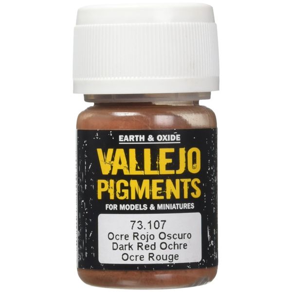 Vallejo 30 ml Pigments - Dark Red Ocre