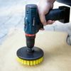 3 Pcs Carpet Mat 5" Round Brush w/Power Drill Attachment (Soft, Medium, Heavy)