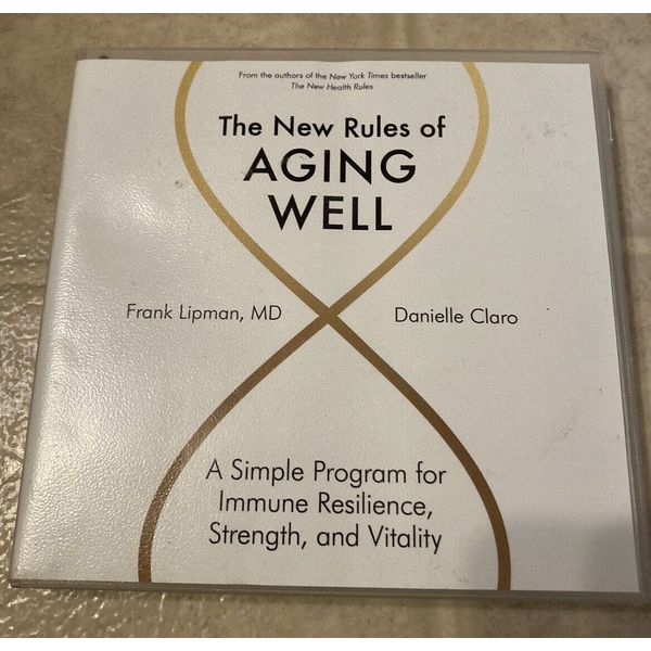 The New Rules of Aging Well audio CD. Frank Lipman & Danielle Claro. Like New.