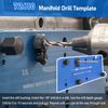 Manifold Drill Template Kit fit for Ford 3.5L Ecoboost Remove Broken Exhaust