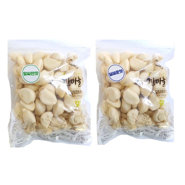 Garlic Prince Domestic Peeled Garlic Mild Spicy 500g, 1