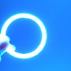 Newest High Brightness COB Squid Ring 80Φ 2 Piece Set Ice Blue