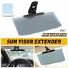 Car Shade For Sun Extend Visor Shield Anti Glare Extension Driving Universal EOA