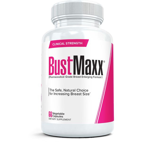 BUSTMAXX #1 Most Trusted All-Natural Breast Enlargement & Enhancement Supplement