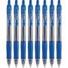 Pilot G2 Blue Gel Pens 8 Count Long Lasting Smooth Writing 1mm Tip