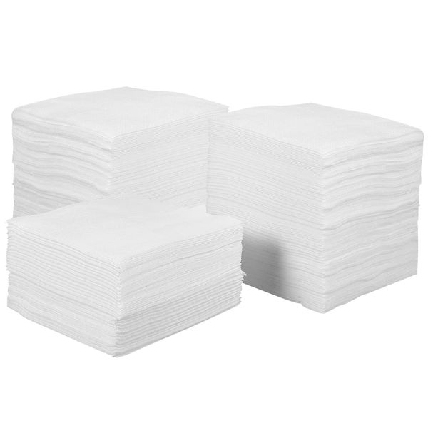 Gauze Pads - 200pcs Non-Woven Facial Cotton Gauze Medical Gauze Non-Woven Gauze Pad Square Gauze Sponge for Wound Care Facial Lip Eye Makeup, 10 x 10cm