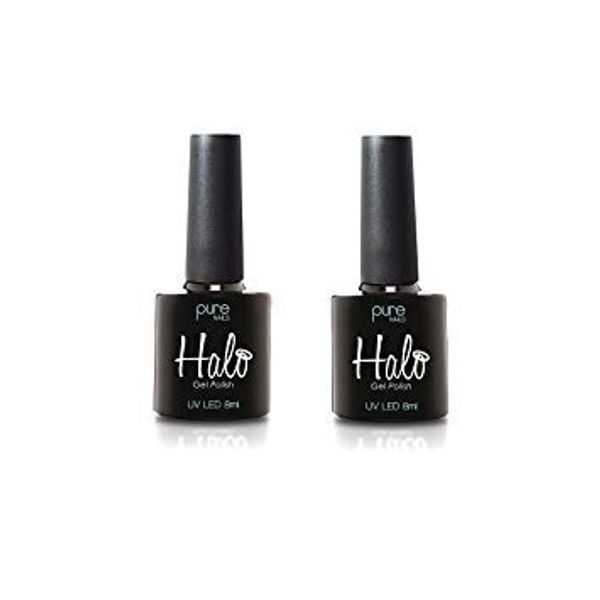 Halo Gel Polish -Base & NON Wipe Top Coat 8ml DUO Pack