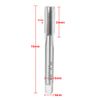 ATOPLEE Metric Thread Tap, M10 HSS Right Hand Thread Tap (M10x1.0)