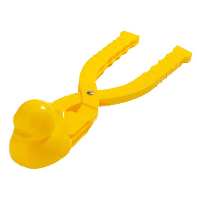 MAGNA Snowball Maker, Duck Maker, Snowball Making Machine, Duck Type, Extra Large, Snowball, Playing in Snow, Big (Extra Large, Yellow)