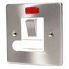 SATIN CHROME SWITCHED SPUR UNIT C419BCW