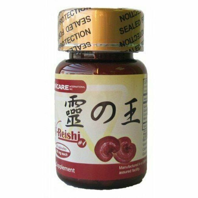 Vicare Vi-Reishi LingZhi 30 Capsules - MADE IN USA - Authentic New & Sealed