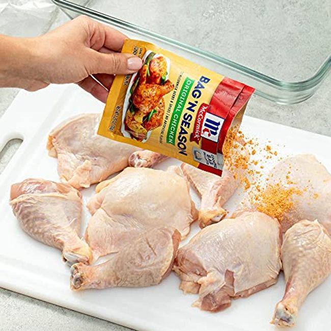 McCormick White Chicken Chili Seasoning Mix, 1.25 oz White Chicken 1.25  Ounce (Pack of 1)