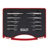 Sealey AK8187 10PC Step Drill Screw/Bolt Extractor Set
