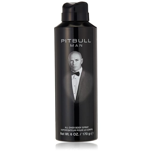 Pitbull Body Spray for Men, 6 Ounce