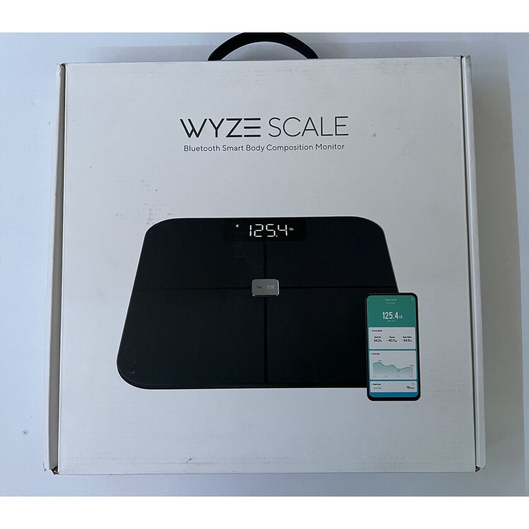 WYZE SCALE - Bluetooth Smart Body Composition Monitor for Android+