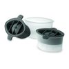 Tovolo Football Ice Molds Charcoal BPA Free and Dishwasher Safe Set of 2