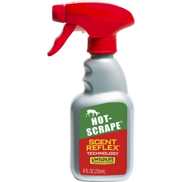 Wildlife Research 82168 Hot-Scrape 8-Ounce Trigger Bottle, Silver
