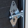 Premium Garage Door Roller/Hinge/Top Bracket/Wire Rope Kit for 7' Height Doors