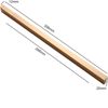 Cabinet Kitchen Door Handle Gold Drawer Cupboard Knobs Cabinet Hardware Pulls Handles 308mm Length (Hole Centers 288mm)