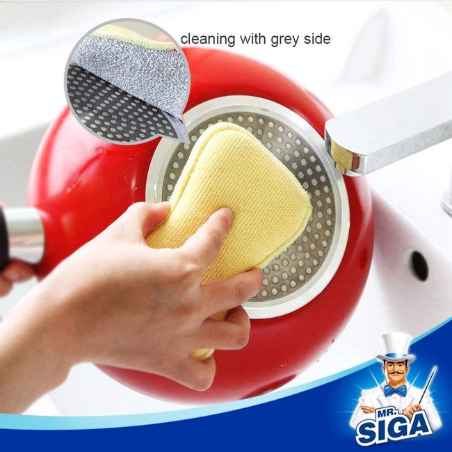 MR.SIGA MR. SIGA Multi Purpose Heavy Duty Scrub Brush - Pack of 2