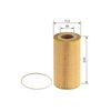 Bosch P7045 - Oil Filter Car