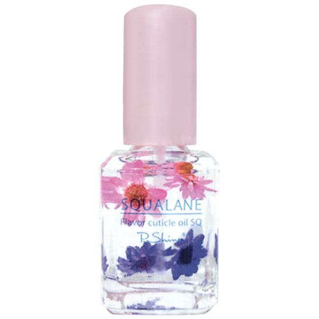 P.Shine Flavored Cuticle Oil with Dried Flowers 12ml Flower Resort [Nekoposu not available] Nail supplies specialty store