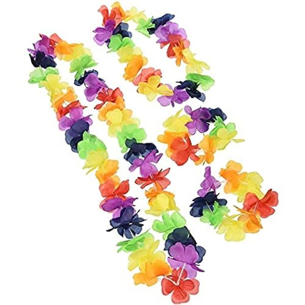 Hawaiian Garland Set, Pack of 4