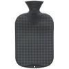 Fashy 2.0 Litre Antrazite Plain Hot Water Bottle